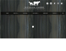 Tablet Screenshot of nicolaufarms.com